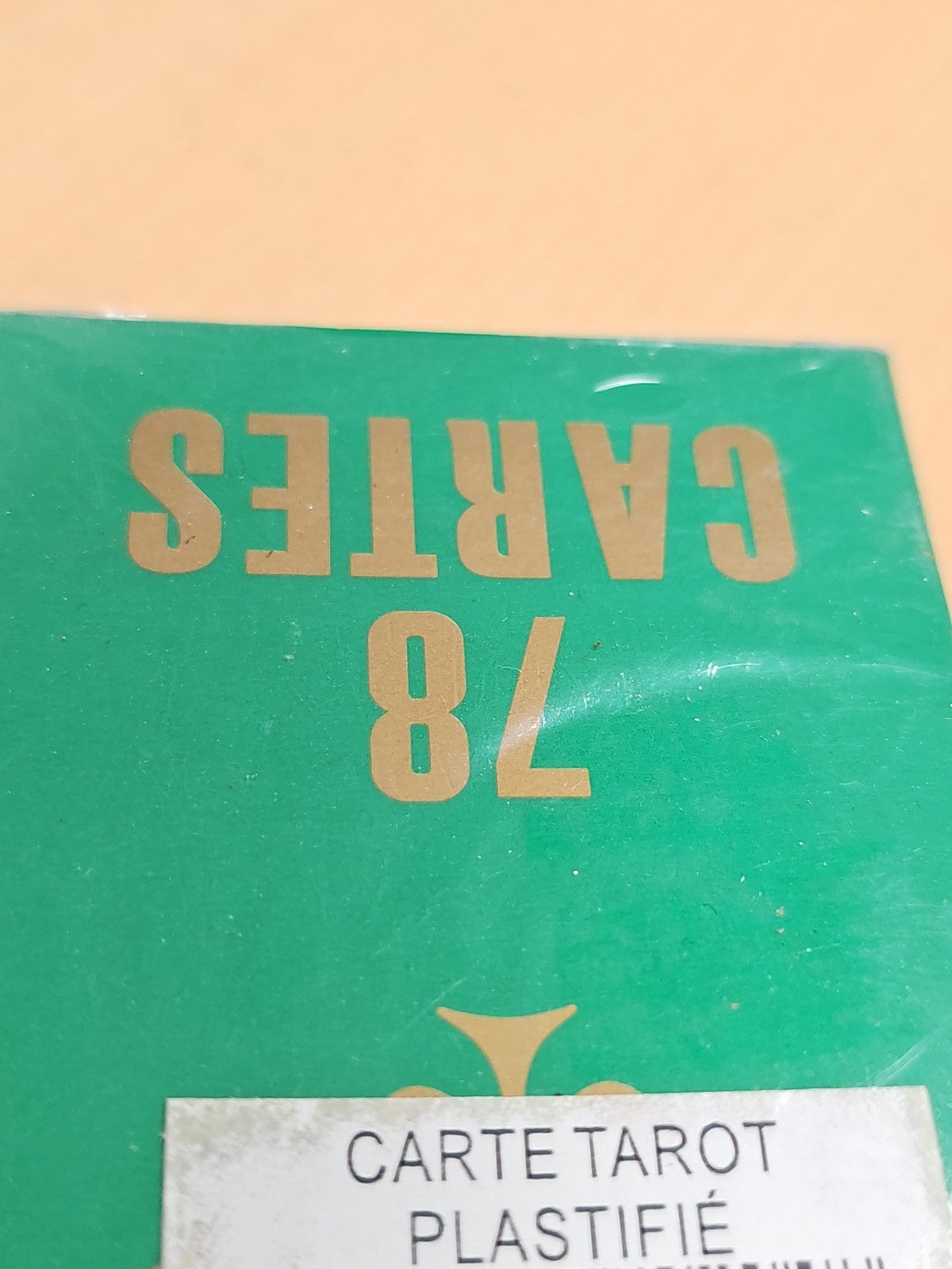 Jeu de tarot 78 cartes vintage ancien complet, jeu de société rétro collection