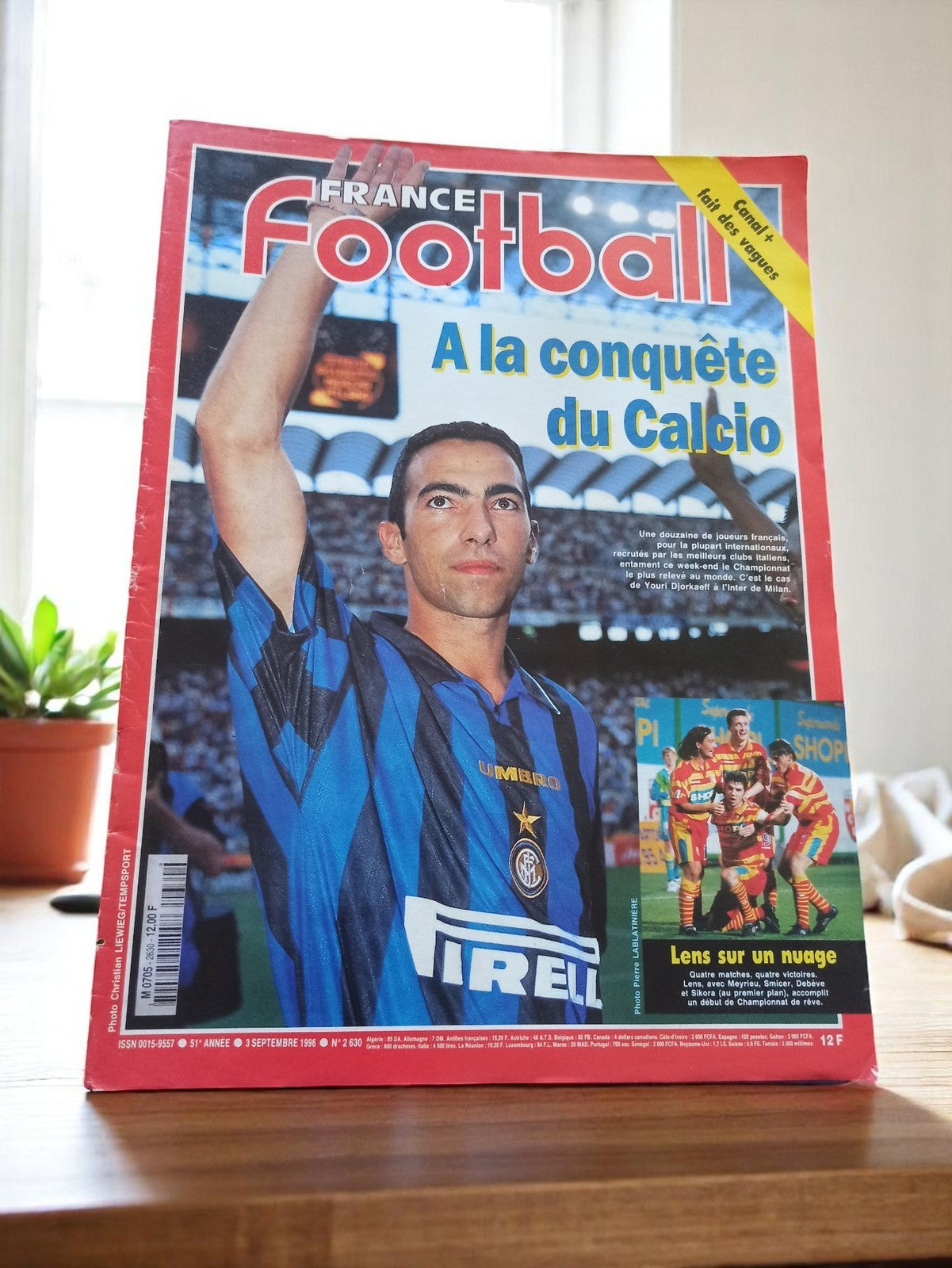 Magazine France Football vintage 1996 – Collector, Inter Milan, Calcio, foot rét