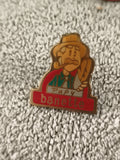 Pin's vintage Banette Papy boulangerie, émaillé, badge publicitaire années 90