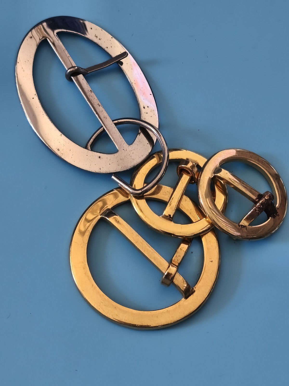Lot de boucles de ceinture anciennes vintage rétro pour collectionneur ou amateu