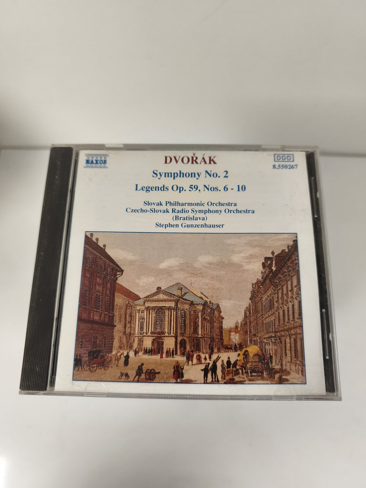 CD Dvo?ák Symphony No.2 Legends Op.59 Slovak Philharmonic Gunzenhauser
