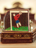 Pin's ASOA Valence football vintage gardien but émaillé club années 90