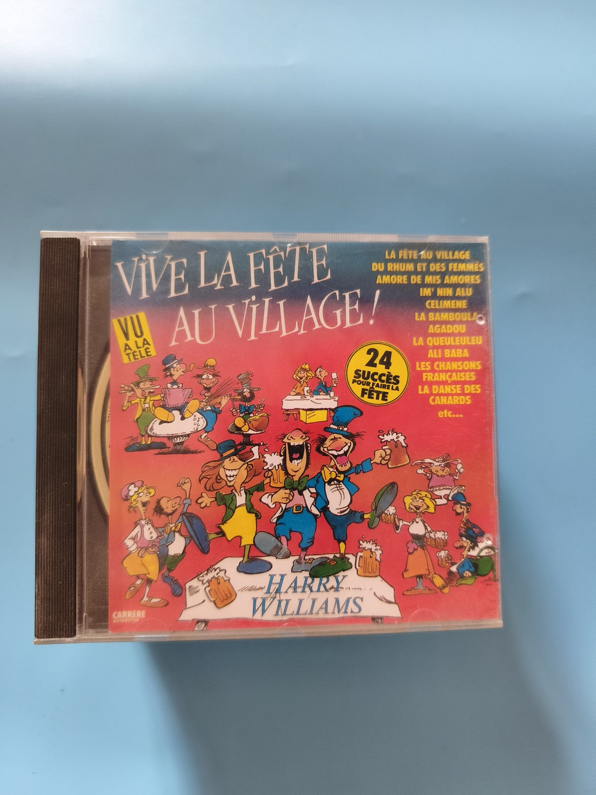 CD audio Vive la fête au village musique française ambiance festif occasion