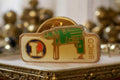 Pin's Leclerc Brico vintage perceuse émaillé badge ancien bricolage rare