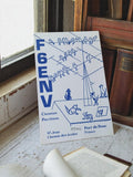 Carte QSL radio amateur F6ENV vintage Port de Bouc France rétro années 70
