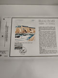 Feuillet philatélique CEF Belle-Île-en-Mer Vauban La Citadelle timbre signé Hale