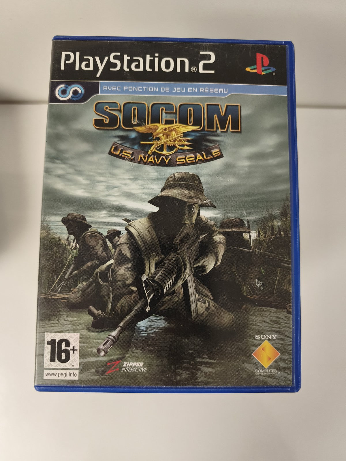 Boîte vide originale pour jeu PS2 Socom - Étui seul sans disque ni manuel Sony P