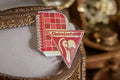 Pin's Clairefontaine vintage édition limitée logo carnet rouge papeterie