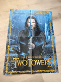 Poster Le Seigneur des Anneaux The Two Towers Aragorn film fantasy décor