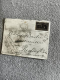 Lettre ancienne USA 1893 timbre 10c Columbus oblitérée Rochester