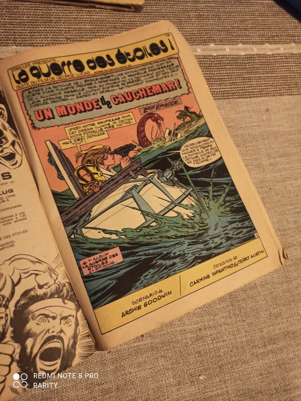 Comics Titans n°19 Marvel 1979 vintage super-héros Iron Fist Lug
