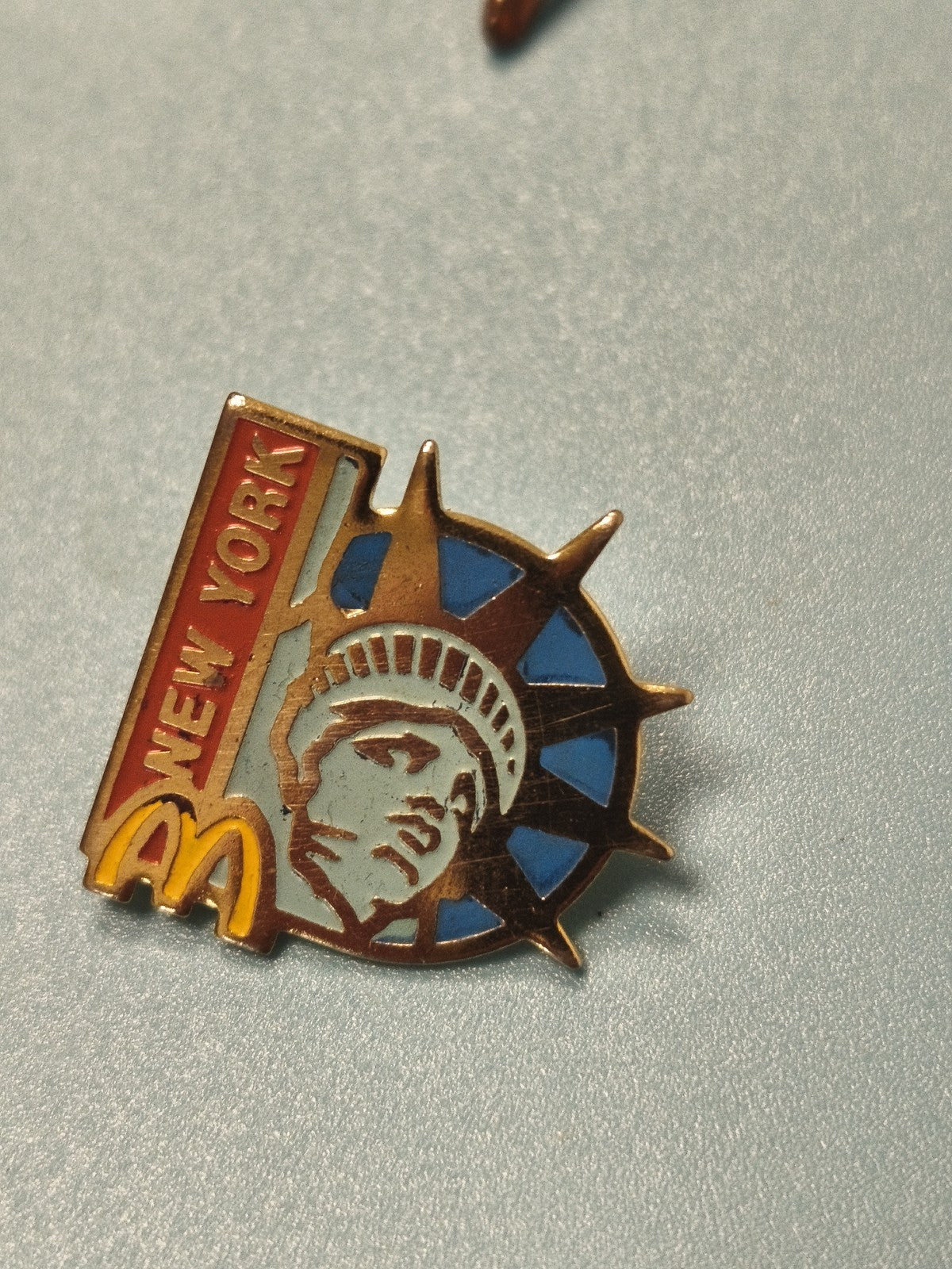 Vintage pin's McDonald's New York Statue de la Liberté collection rétro