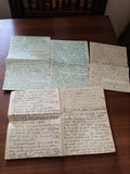 Lettre manuscrite ancienne 1939-1945, correspondance guerre, écriture à l’encre