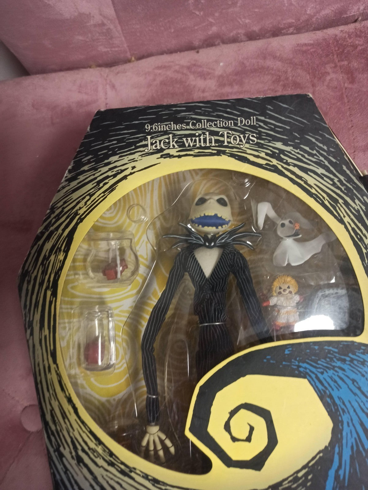 Poupée Jack Skellington Nightmare Before Christmas Jun Planning boîte accessoire
