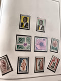 Timbres neufs République du Tchad années 1970 Art Sao président Télécosmo