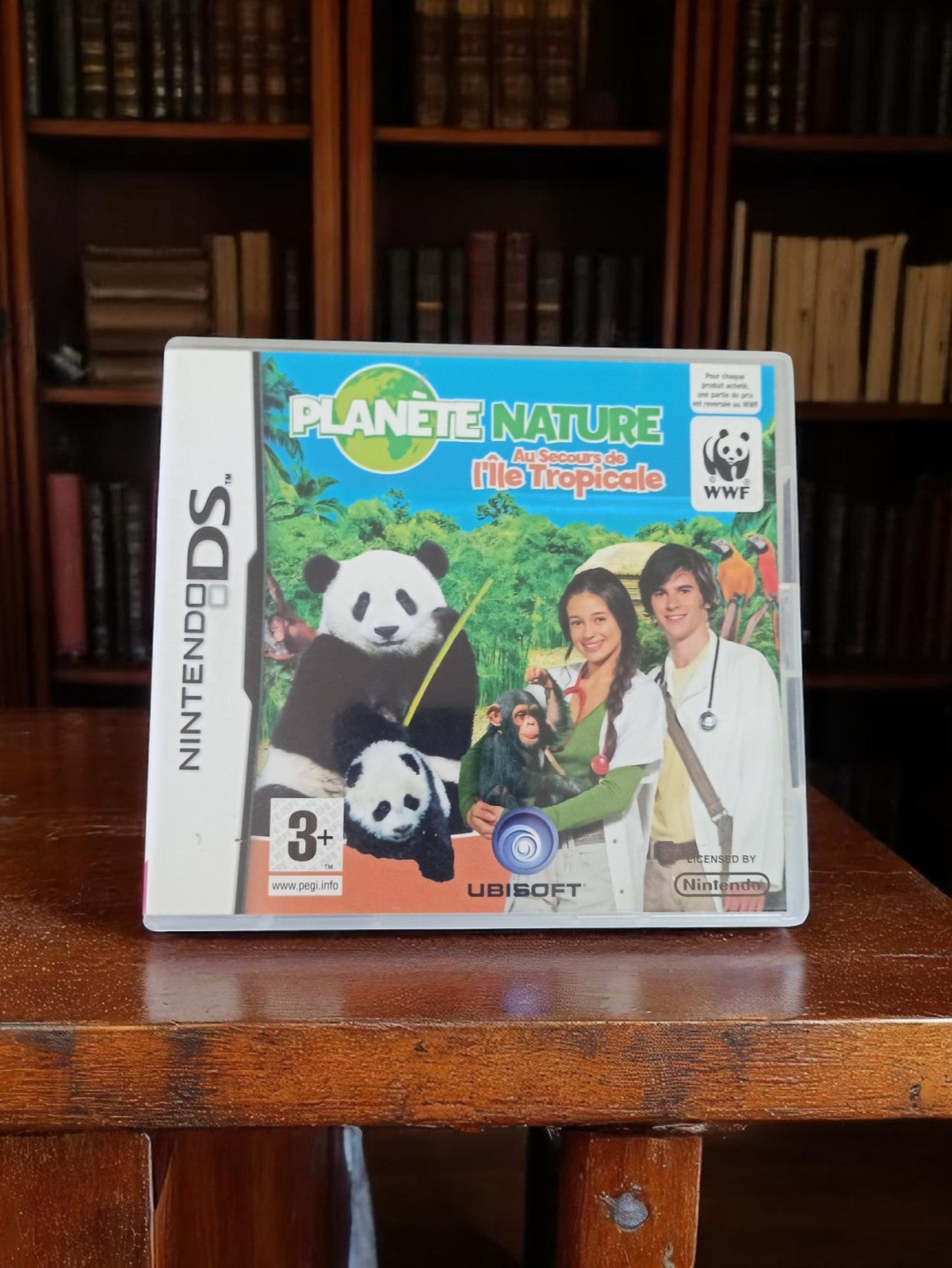 Jeu Nintendo DS Planète Nature complet WWF Ubisoft vintage éducatif