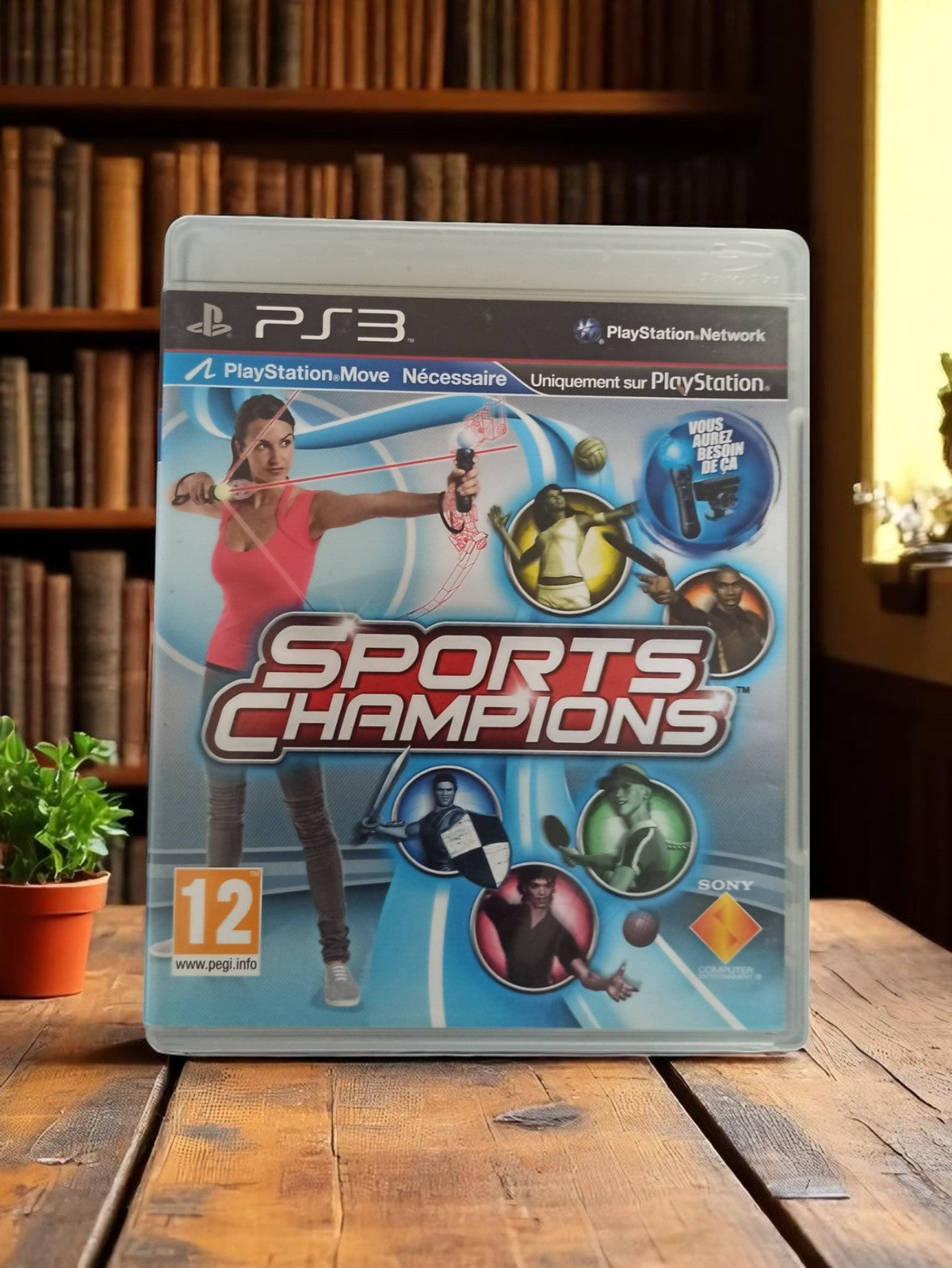 Jeu PS3 Sports Champions complet Sony PlayStation Move vintage 2010