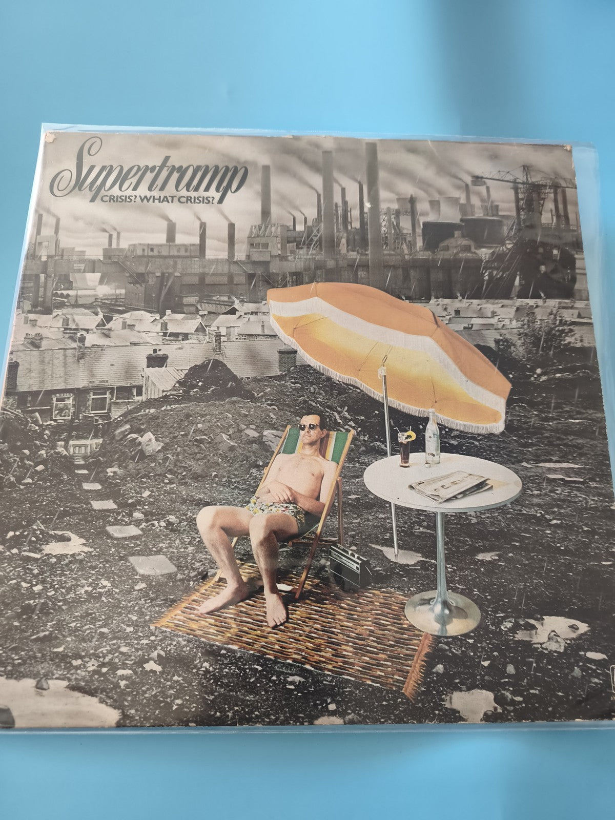 Vinyle 33 tours ancien Supertramp rétro, disque vintage collection musique pop r