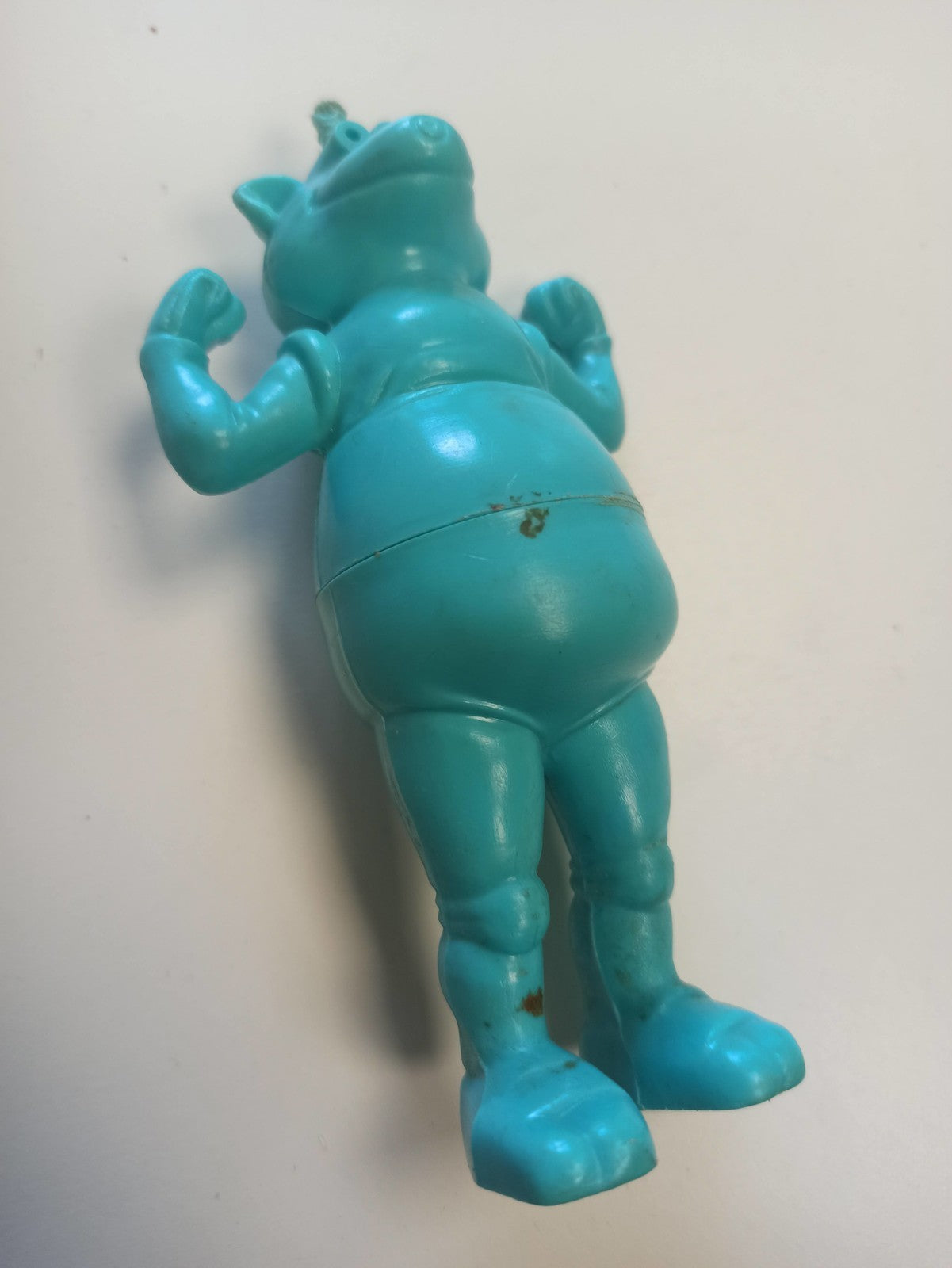 Figurine vintage Patanok Village dans les Nuages bleu ancien jouet rétro