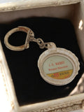 Porte-clés publicitaire vintage La Meuse France, J.-C. Rachet Montpon