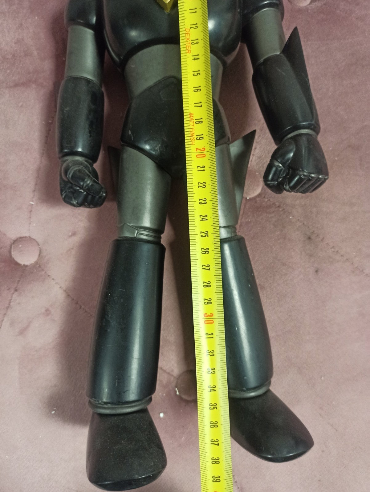 Figurine Mazinger Z Marmit 1998 noire vinyle robot Japon vintage