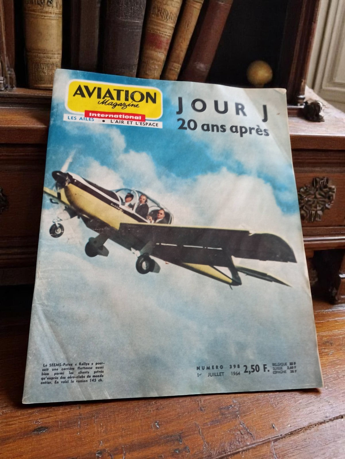 Magazine Aviation Magazine International ancien 1964 - Avion rétro collection