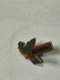 Vintage pin's MEGAPAC oiseau émaillé ancien collection badge publicitaire