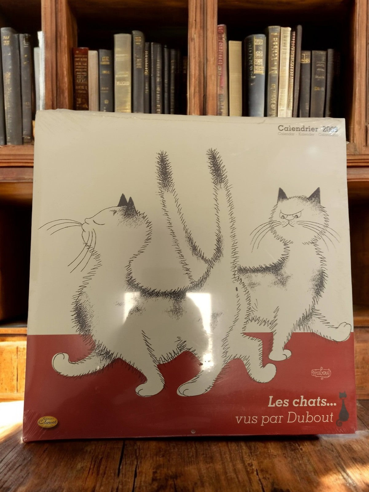 Calendrier 2009 Les chats vus par Dubout Clouet neuf, édition rare collection