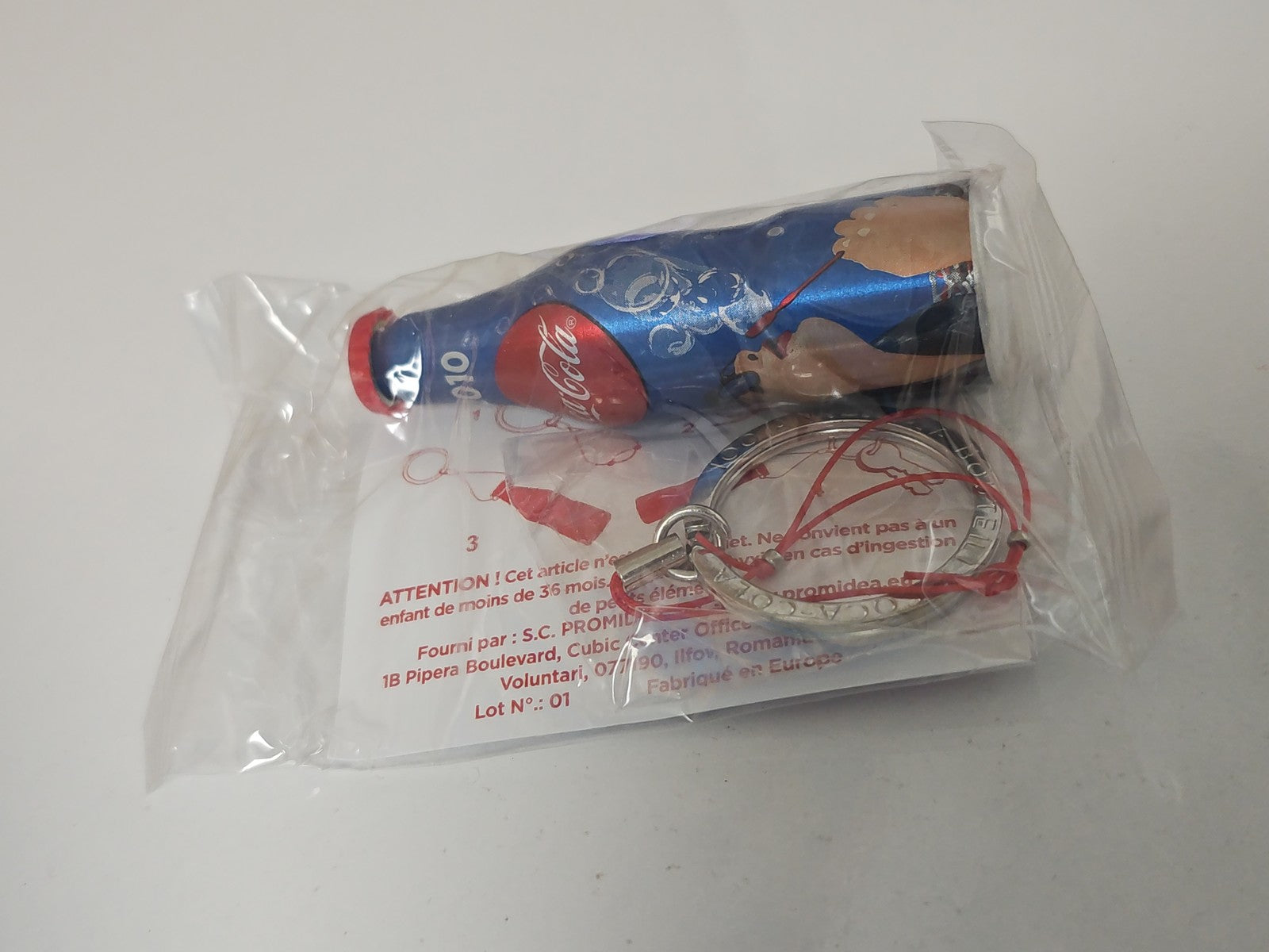 Porte-clés Coca Cola authentique, accessoire original pour clés, logo emblématiq