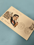 Enveloppe FDC Premier Jour d?Émission Édouard Herriot illustration couleurs