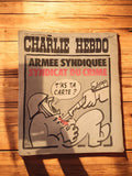 Magazine Charlie Hebdo vintage 1975 couverture Wolinski satire presse ancienne