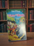 VHS Le Livre de la Jungle Disney rétro cassette vidéo animation vintage ancien