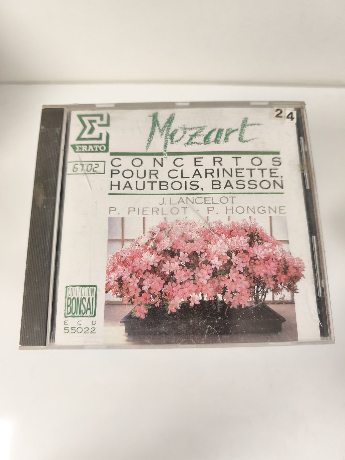 CD Mozart Concertos Clarinette Hautbois Basson Erato Collection Bonsai