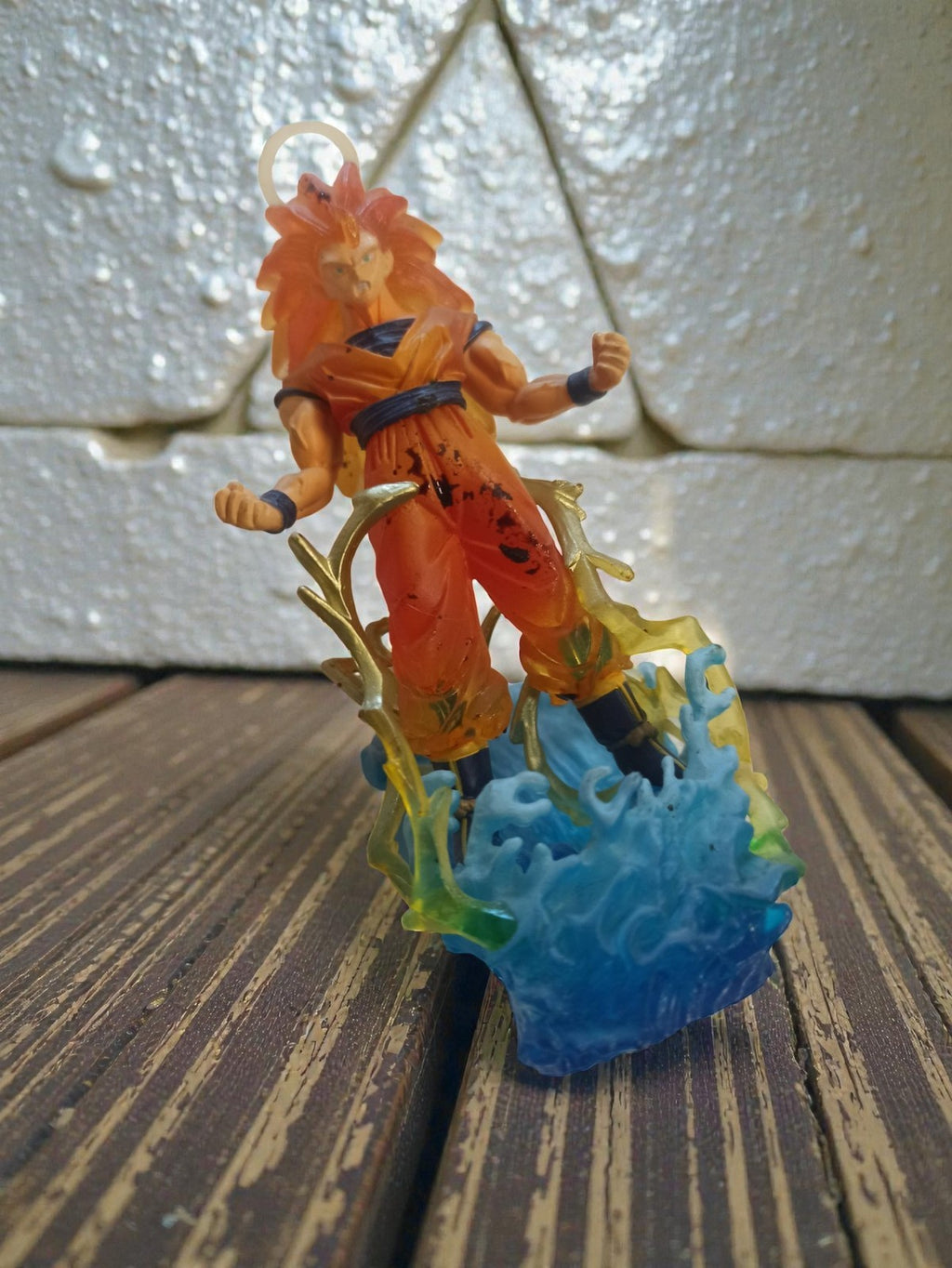 Figurine rétro Dragon Ball Z Son Goku Super Saiyan 3 Ultimate Sparks vintage