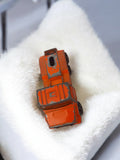 Camion miniature ancien orange vintage, modèle rétro d?occasion