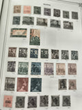 Timbres Egypte anciens oblitérés lot philatélie poste égyptienne