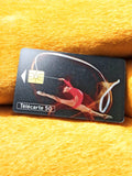Carte téléphonique vintage France 50 unités gymnaste – télécarte gymnastique