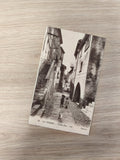 Ancienne carte postale La Turbie Vieille Rue LL photo rétro village France