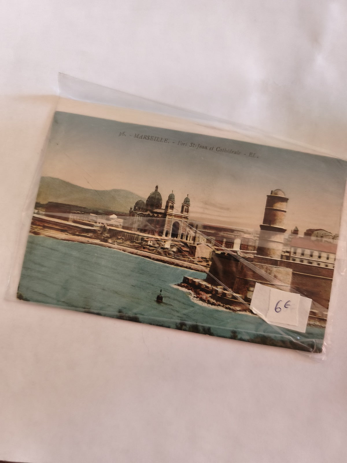 Carte postale ancienne vintage Marseille rétro collection France paysage