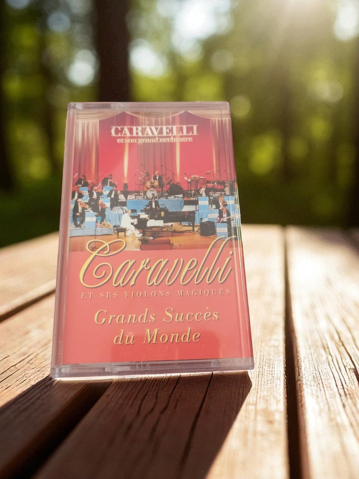 Cassette audio Caravelli Grands Succès du Monde vintage rétro années 80 K7