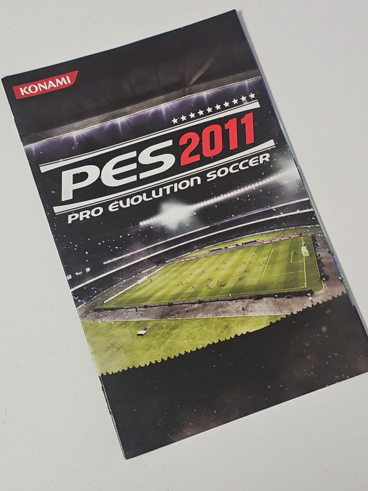 Notice officielle PES 2011 pour PlayStation, manuel seul jeu vidéo d?occasion