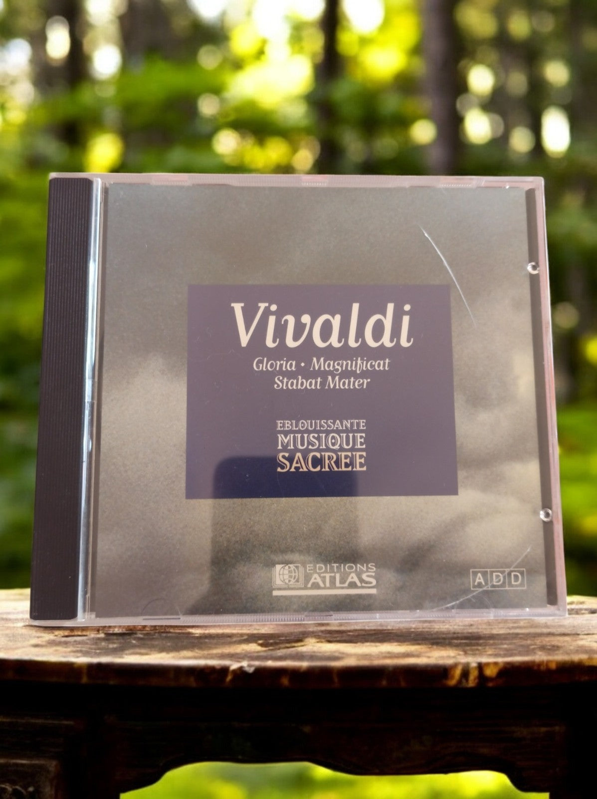 CD Vivaldi Gloria Stabat Mater Éditions Atlas musique sacrée baroque