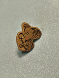 Vintage pin's Mary Lou c?ur illustration rétro ? Collection rare ancien