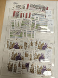 Lot timbres oblitérés France Alexandre Gustave Eiffel architecture
