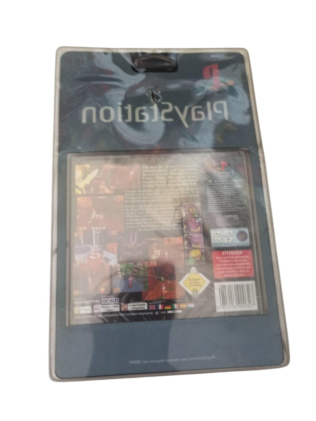 Jeu PlayStation 1 Jersey Devil PAL sous blister rigide officiel Sony Ocean