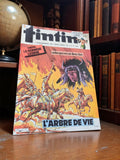 Magazine Tintin vintage collector rare ? L?Arbre de Vie, couverture illustrée
