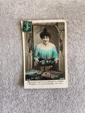 Carte postale CPA 1er Avril poisson d'avril humoristique colorisée