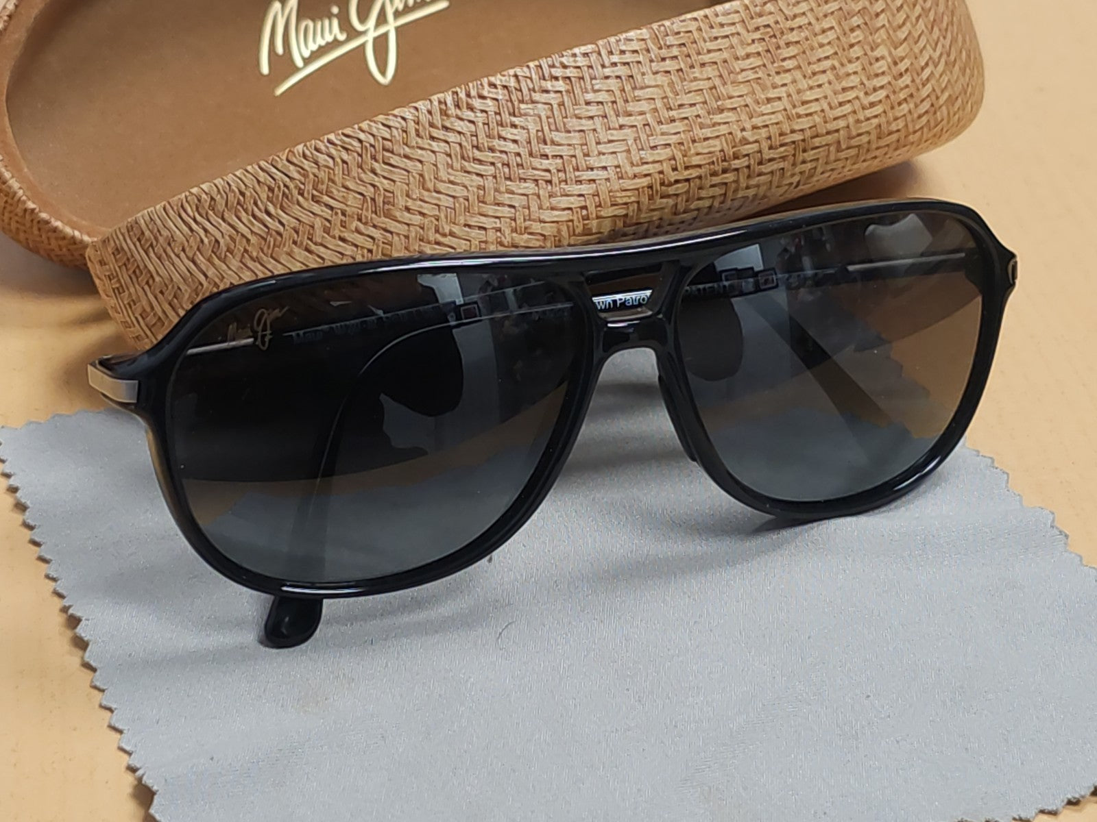 Lunettes de soleil femme Maui Jim MJ 223 élégantes, protection UV, occasion