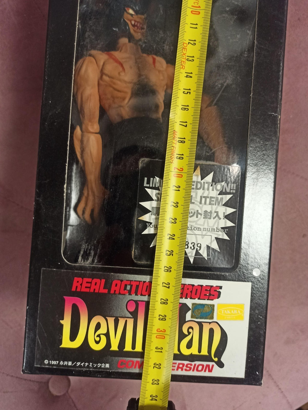 Figurine Devilman Comic Version Real Action Heroes édition limitée japonaise