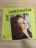 Vinyle 45 tours Julie Magdalena CBS 7364 pochette verte état d'occasion